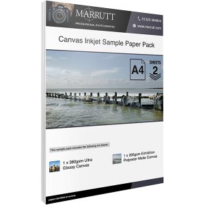 Product shot for Canvas Inkjet Paper Sample Pack