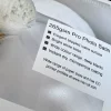 Details and close up of the texture of the Marrutt Satin paper