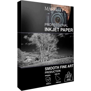 312gsm Smooth Fine Art Production Inkjet Paper