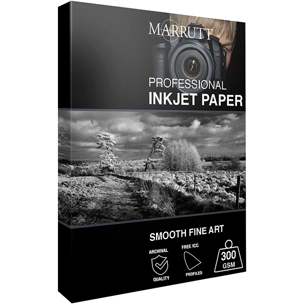 300gsm Smooth Fine Art Paper - Smooth Inkjet Photo Paper With A